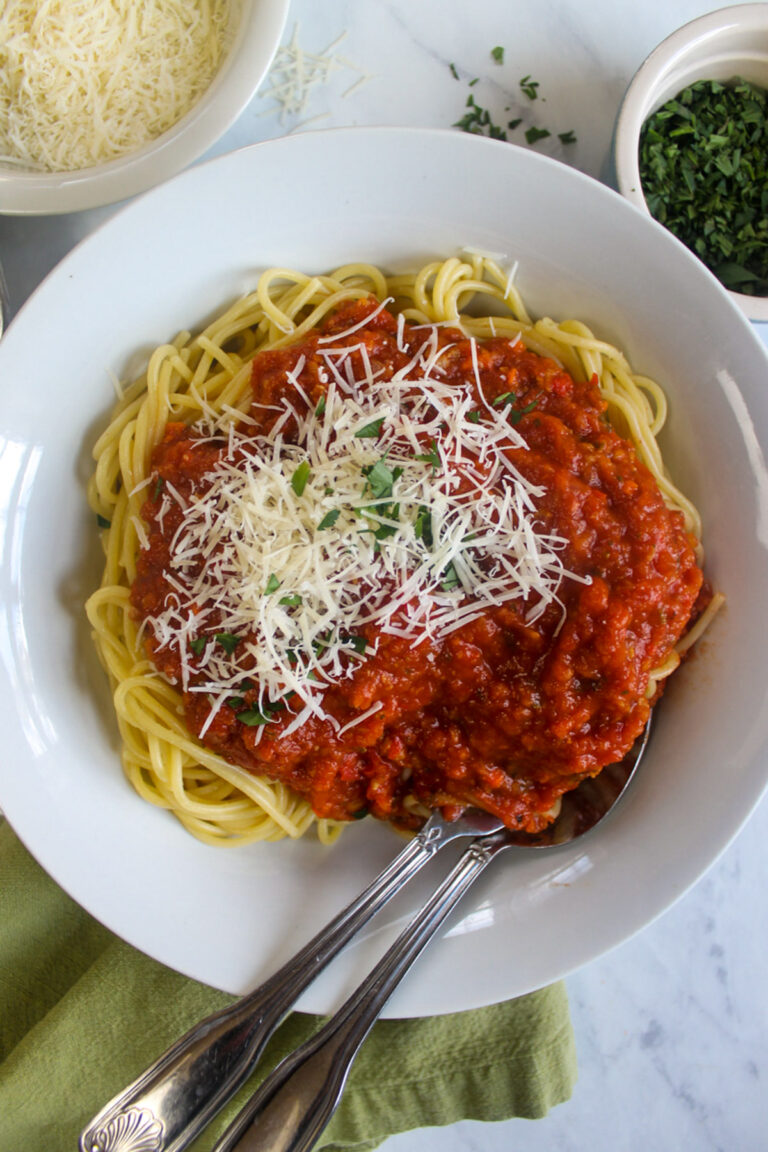 Italian Sausage Bolognese - Sungrown Kitchen