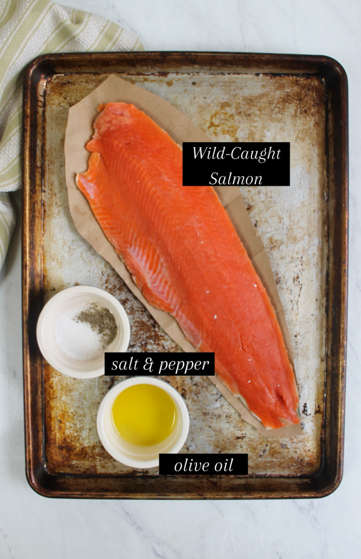 Simple Roasted Wild Caught Salmon - Sungrown Kitchen