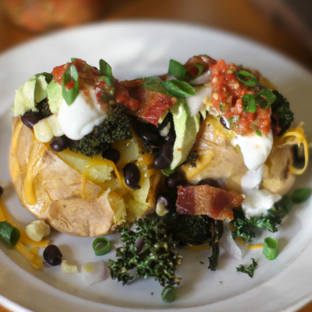 DIY Loaded Baked Potato Toppings for a Healthy Dinner 