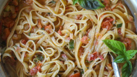 Creamy Tomato Basil Pasta