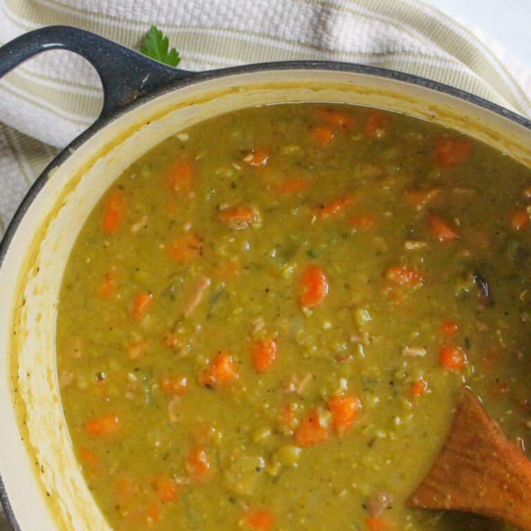 Split Pea Soup with Ham - Sungrown Kitchen