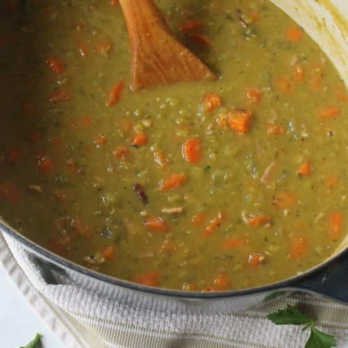 Split Pea Soup with Ham - Sungrown Kitchen