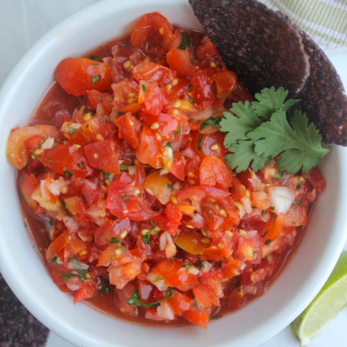 Cherry Tomato Pico de Gallo for the Freezer Sungrown Kitchen