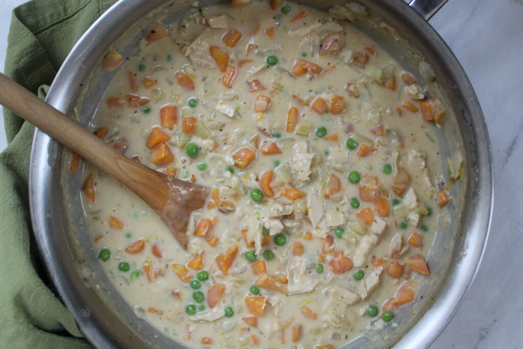 Chicken Veggie Pot Pie - Sungrown Kitchen