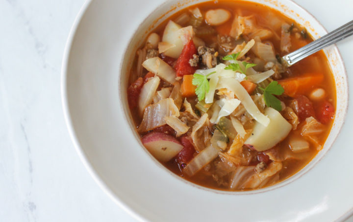 Beef Cabbage Soup - Sungrown Kitchen