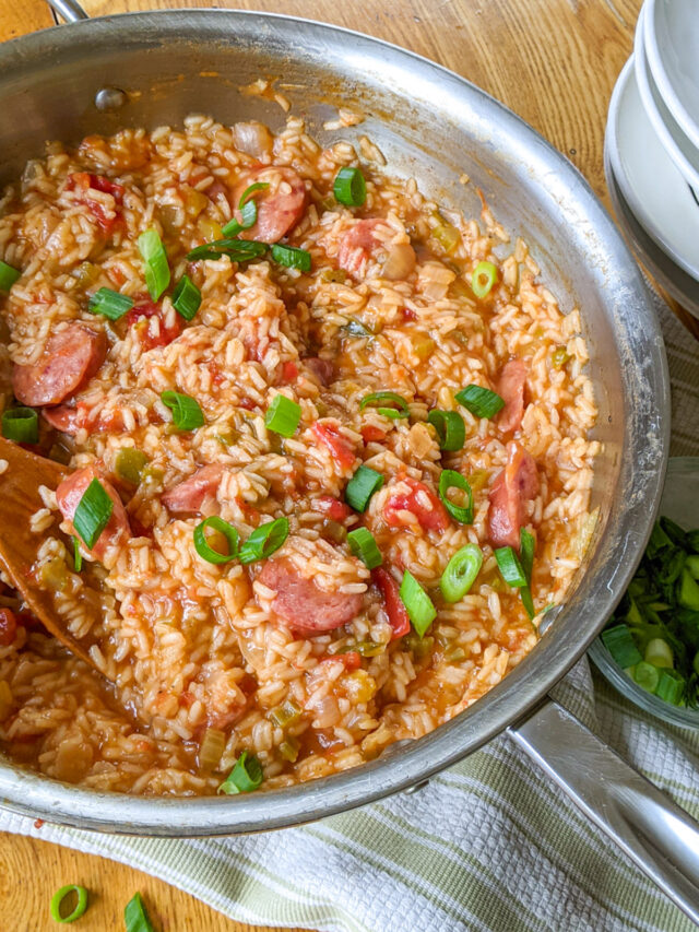 Easy One-Pot Jambalaya - Sungrown Kitchen