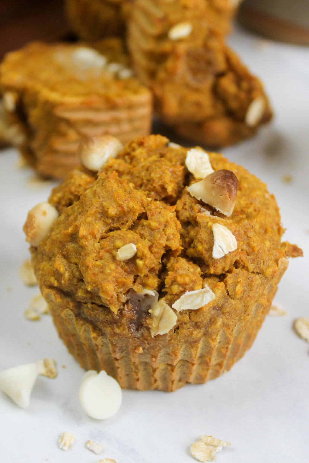 Banana Carrot Oatmeal Muffins - Sungrown Kitchen